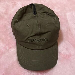 NWT AllSaints Olive Green Cap
